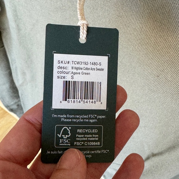 Tentree Cotton Lightweight Sweater - Picture 6 of 7